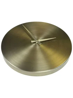 Zegar ścienny w kolorze złotym - Ø 35 cm