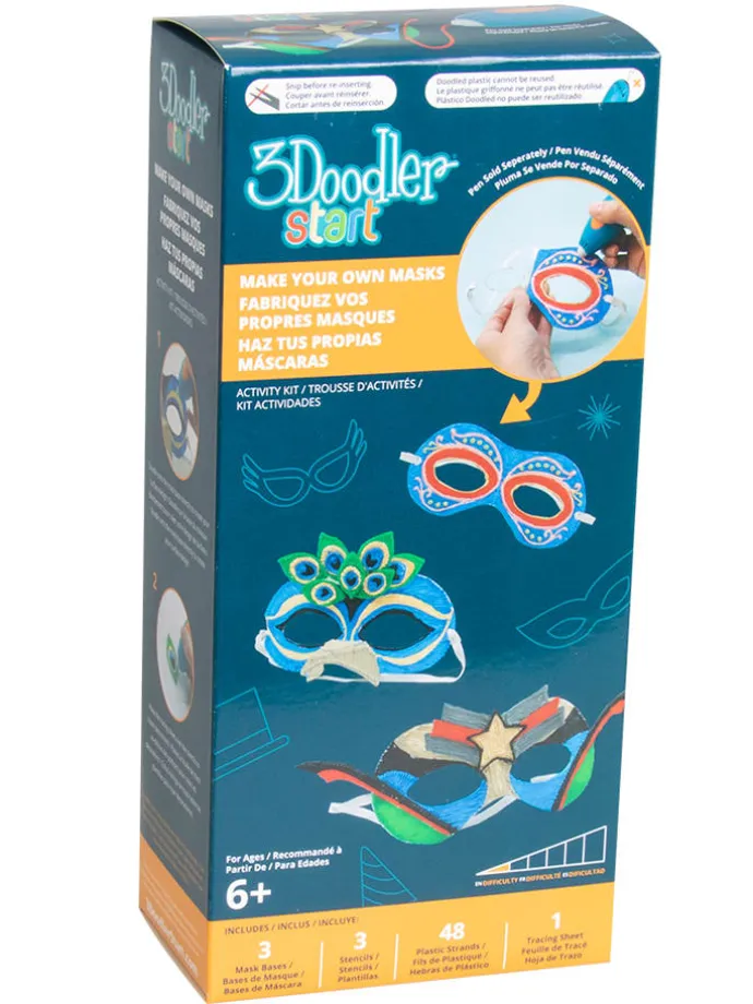Zestaw do majsterkowania "3Doodler Start Masken" - 6+