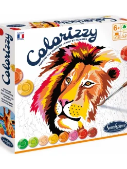 Zestaw do malowania "Colorizzy Lion & Giraffe" - 6+