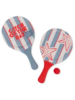 Zestaw do tenisa plażowego "Catch of the Day" - 5+