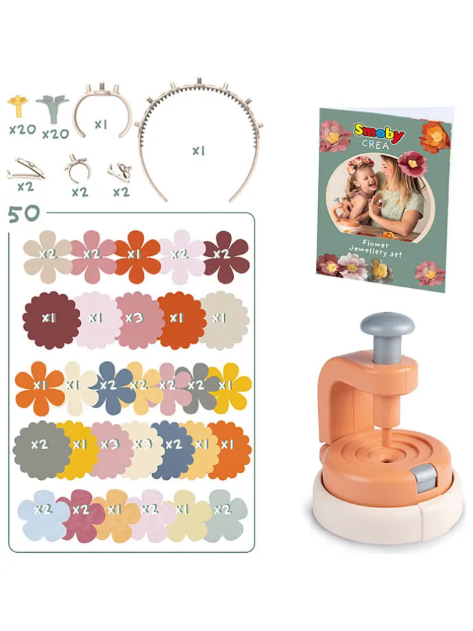 Zestaw do tworzenia biżuterii "Crea Flower" - 3+