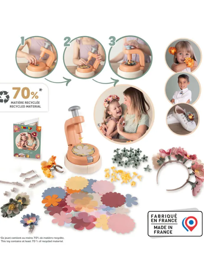 Zestaw do tworzenia biżuterii "Crea Flower" - 3+