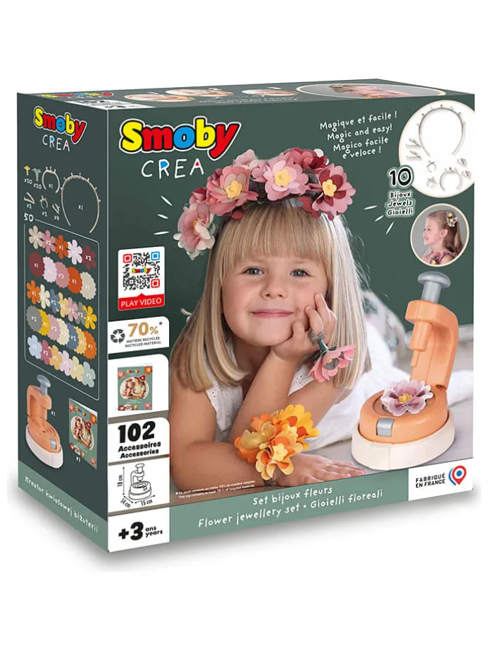 Zestaw do tworzenia biżuterii "Crea Flower" - 3+