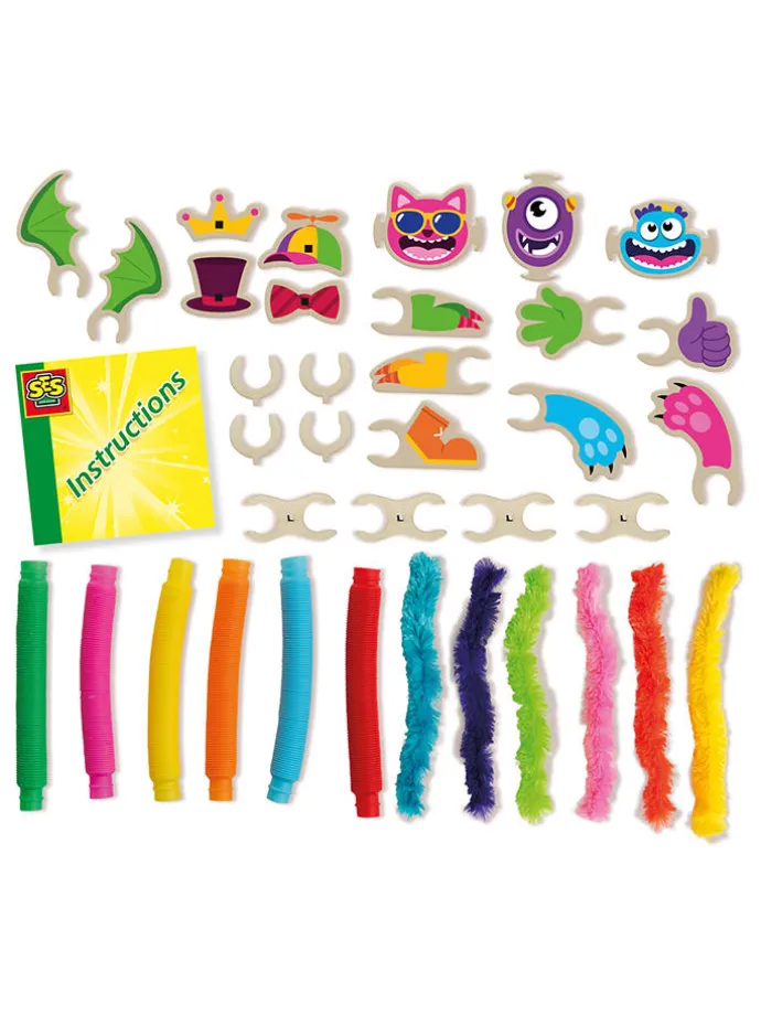 Zestaw "Fuzzy Tubes" do majsterkowania - 3+