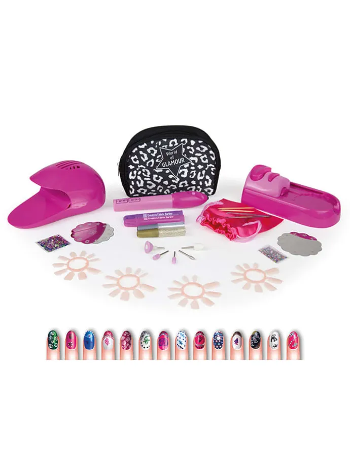 Zestaw kreatywny "Nail Salon" - 8+