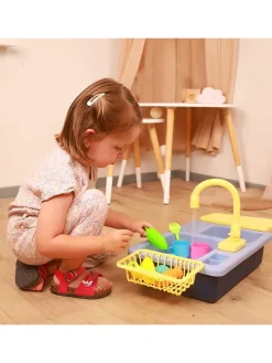 Zestaw zlewozmywakowy z akcesoriami dla dzieci - 3+
